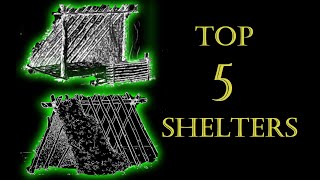 5 Survival Shelter Ideas Everyone Should Know! | My forest hobby |