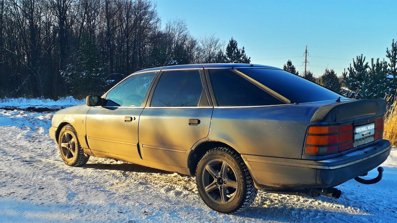 Как поменять трос ручника Ford Scorpio / Трос стояночного тормоза