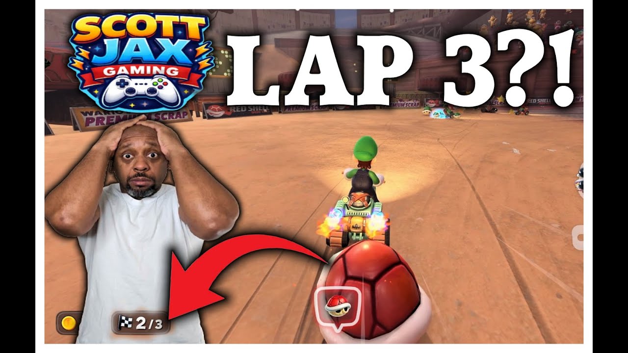 Mario Kart: Hit on Lap 3 = Quit