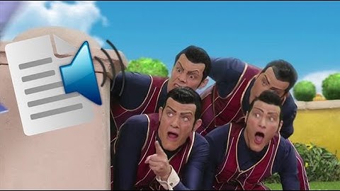 We are Number One (TEXT-TO-SPEECH VERSION)