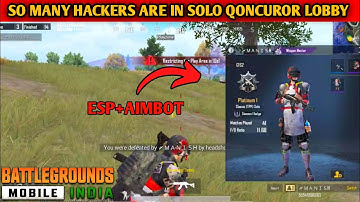 See How hacker destroyed Conqueror loby | KhalNayak Gaming OP