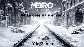 Metro Exodus - #4 La dresina y el vagón |gameplay español | Cómo sacar el vagón en #metroexodus screenshot 1