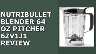nutribullet Blender 64 oz Pitcher - Honest Overview 🤯