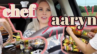 FIRST HOME COOKED MEAL IN THE NEW HOUSE! + DRIVING 2 HOURS TO HAVE MY HAIR DONE | Aaryn Williams