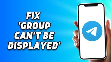 How to Fix Telegram This Group Can