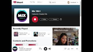 MIX106.3 Canberra Radio Aircheck 2025-11-28 12PM-3PM