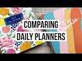 Comparing Two Daily Planners - KitLife vs. Plum Paper // Review and Flip Through