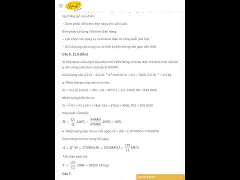 Video Đề số 4 - Đề kiểm tra học kì 1 - Vật lí 9 - YouTube