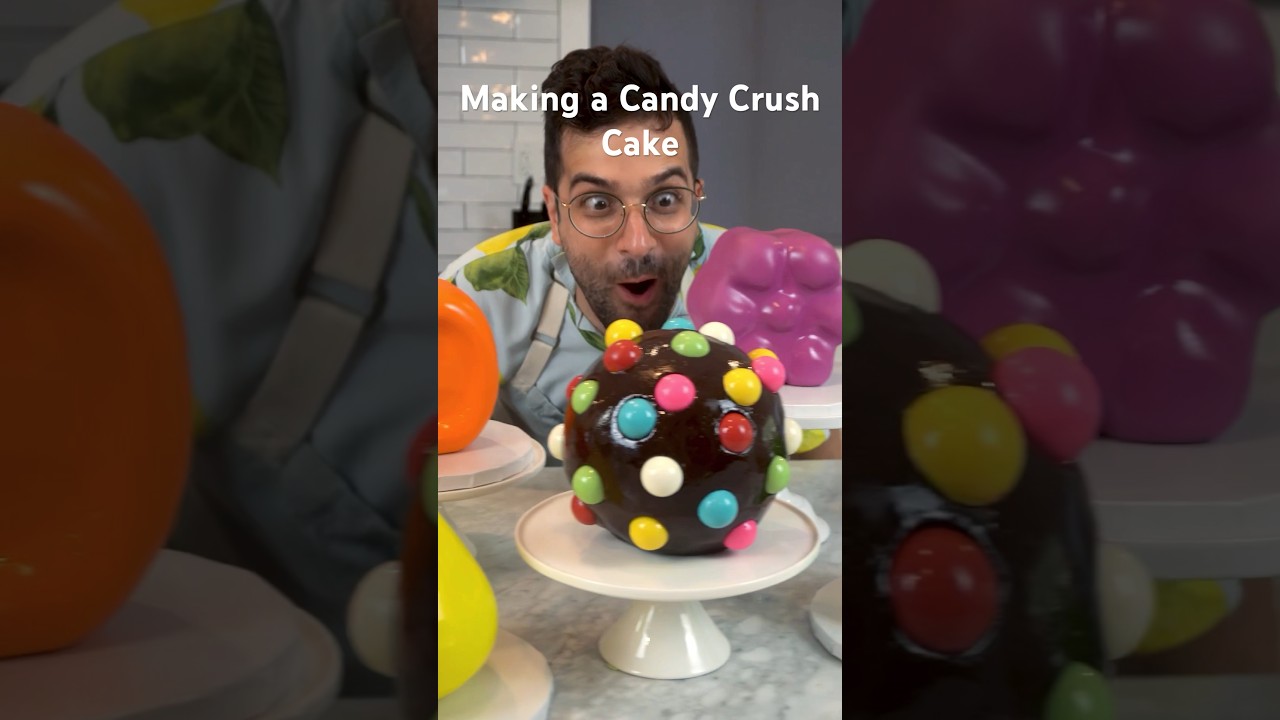 I made a Candy Crush cake! 