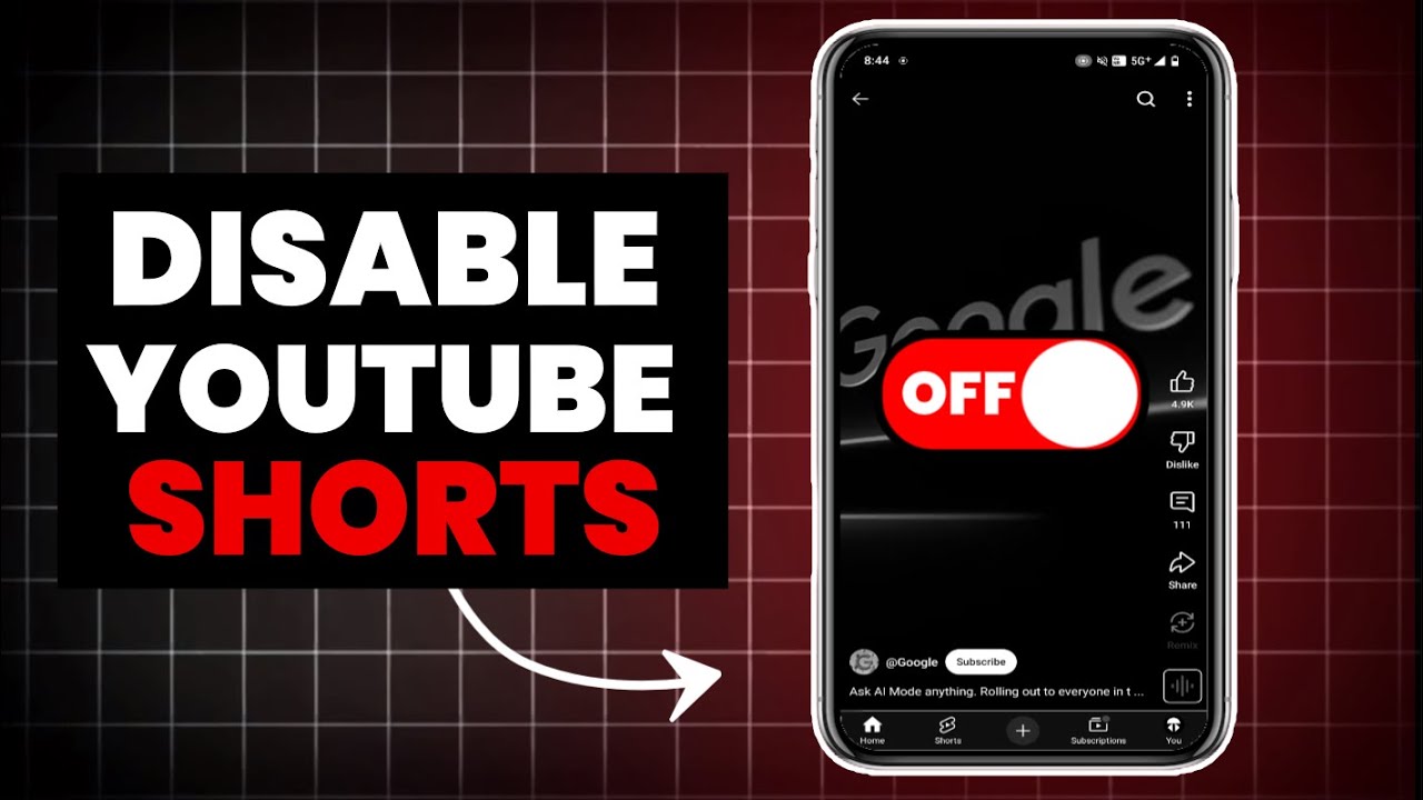 🔴 How To Disable Shorts In YouTube Permanently -2025