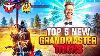 GRANDMASTER 100% Tips 🤯😱|| TOP-5 [ GRANDMASTER ] SECRET TIPS & TRICKS || Free Fire Rank Push Tips