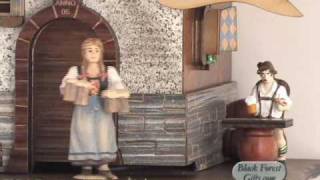 8TMT1565-9 Beer Garden 8day Cuckoo Clock