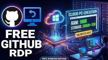 FREE Windows 10 RDP with GitHub Actions - No Credit Card Required!