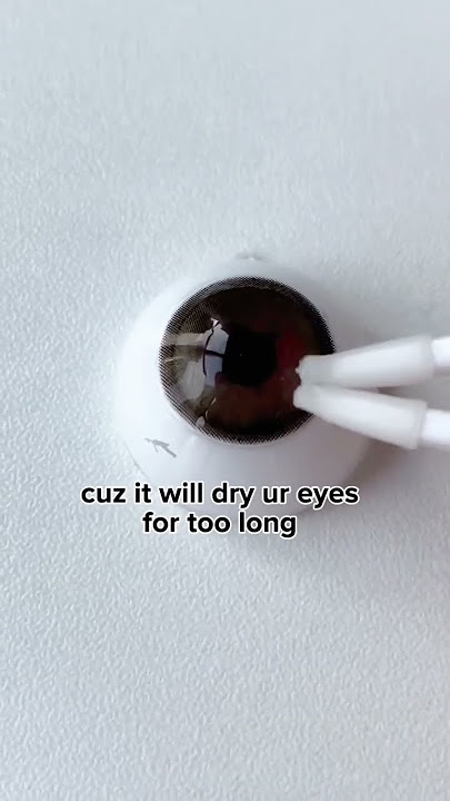 How long do u wear contact lenses a day?#lenses #contactlenses #howto #makeup #fyp #fyp