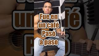 Fue en un café pasó a paso #guitarra #acordes #parati #for