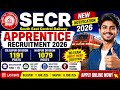 📌 SECR Railway Apprentice Recruitment 2026 | No Exam Jobs | Direct Merit Selection 🚆🔥