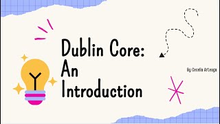 Dublin Core Presentation