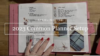 2023 Common Planner Set Up | Sterling Ink