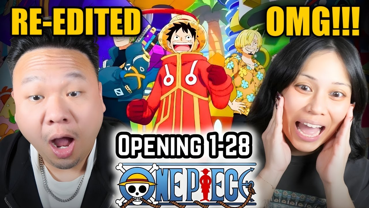 ONE PIECE DOUBTERS REACT TO ALL ONE PIECE OPENINGS FOR THE FIRST TIME 😳 ...