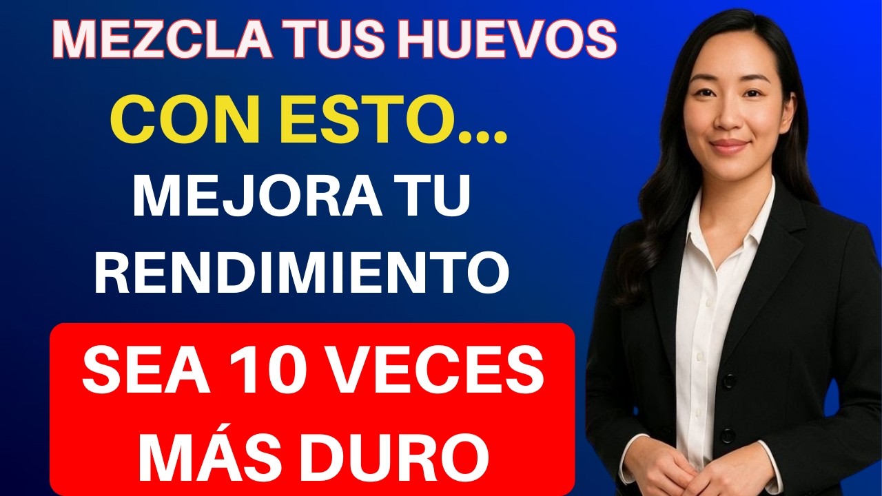 El secreto del Doctor: Mezcla tus huevos con ESTO para un flujo sanguíneo 300% más fuerte