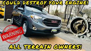 GMC TERRAIN FAIL ALL TERRAIN OWNERS SHOULD KNOW THIS! + VACUUM PUMP INSTALL! #fail #gmc