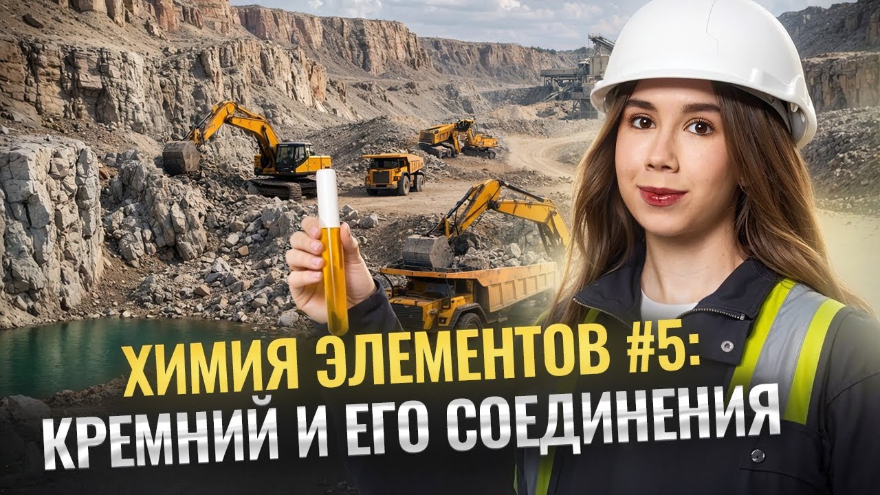 Химия элементов #5: Кремний и его соединения для ЕГЭ по химии 2026