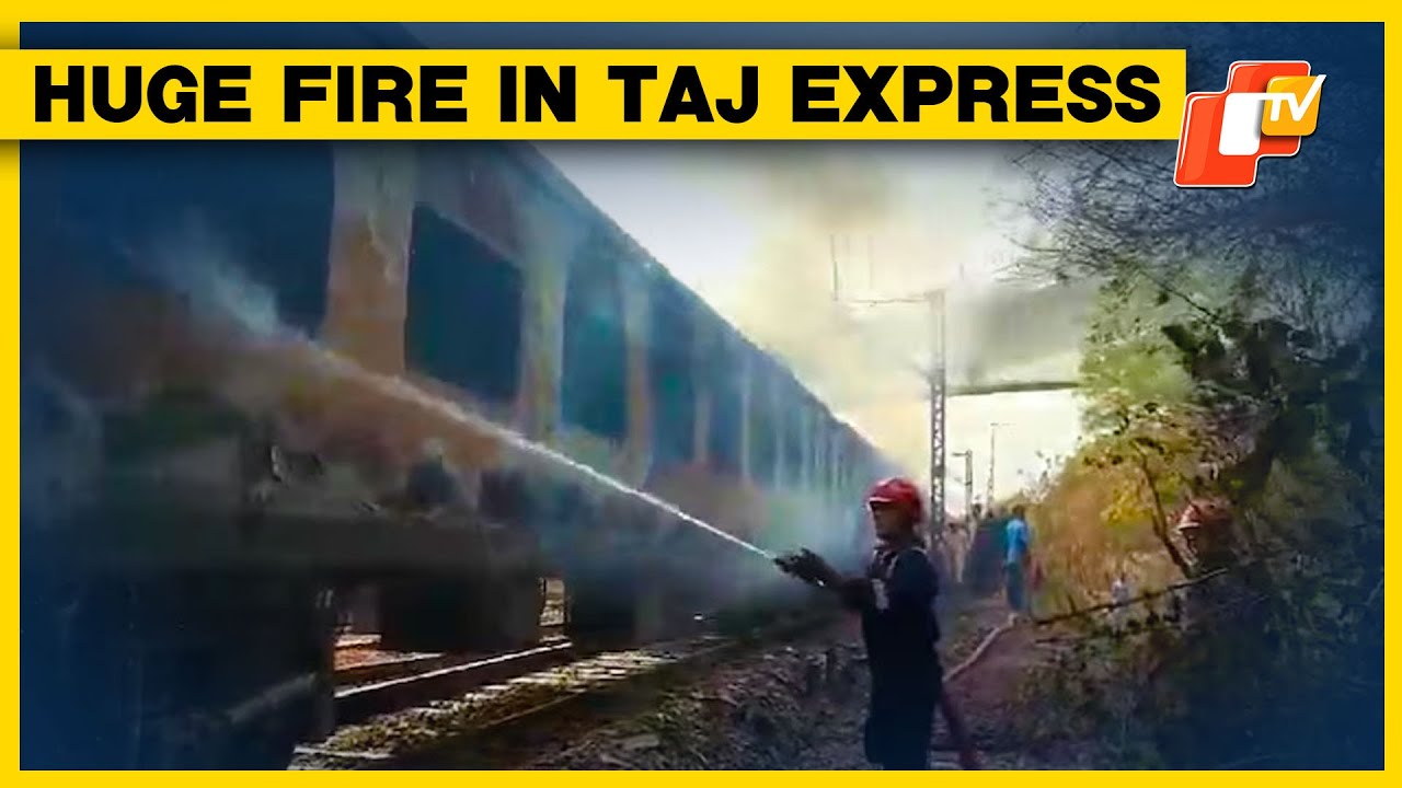 Fire Breaks Out In Taj Express Train In Delhi, All Passengers Safe ...