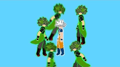 Ultra instinct Goku test Stick nodes Dragon ball super