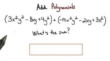 Add Polynomials Practice Check - Visualizing Algebra