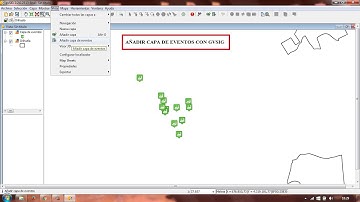 Añadir capa de Eventos con gvSIG