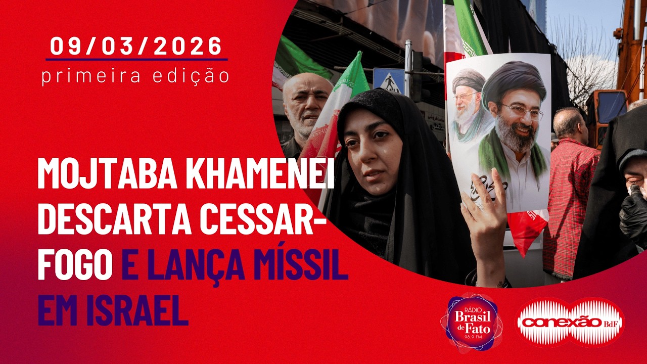 Mojtaba Khamenei descarta cessar-fogo e lança míssil em Israel | Conexão BdF - 1ª Edição