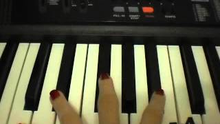 i knew you were trouble teclado tutorial - taylor swift by aline