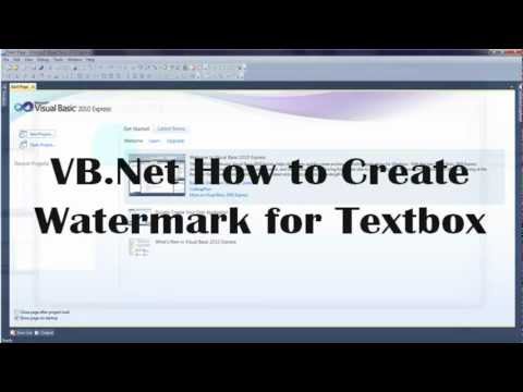 VB.Net How to