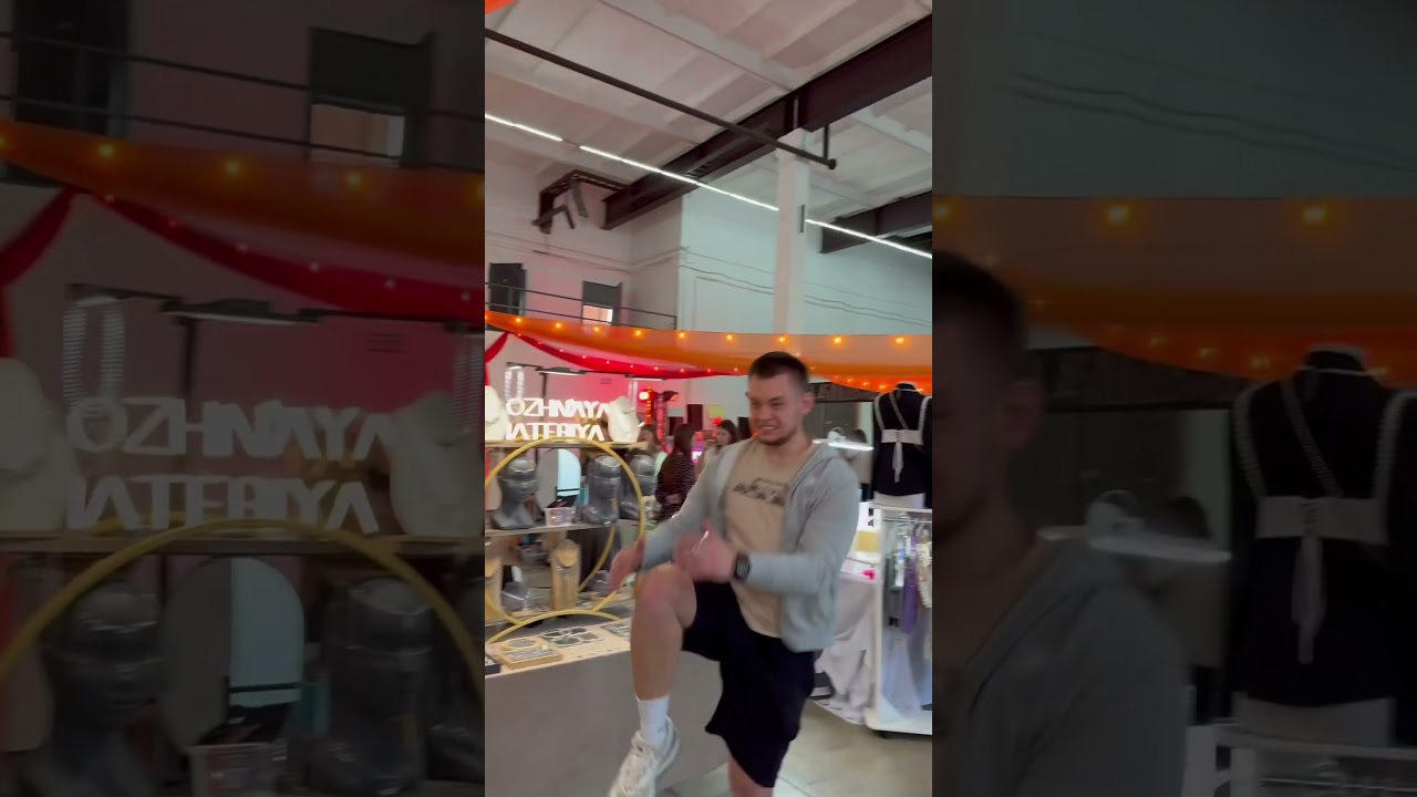 Тренировка прямо на маркете 