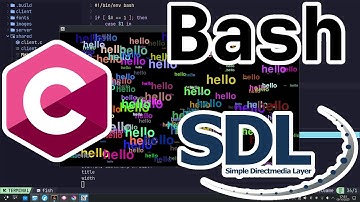 ShellGame - Bash to SDL2 bridge.