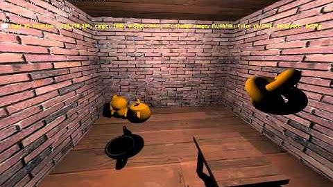 testing the Dynamic shadows in game maker