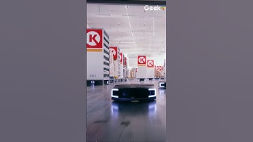 Circle K and Geekplus work together. #automation #geekplus #robot #automobile