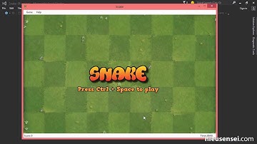 Snake Game 5.0 with C# and Windows Forms