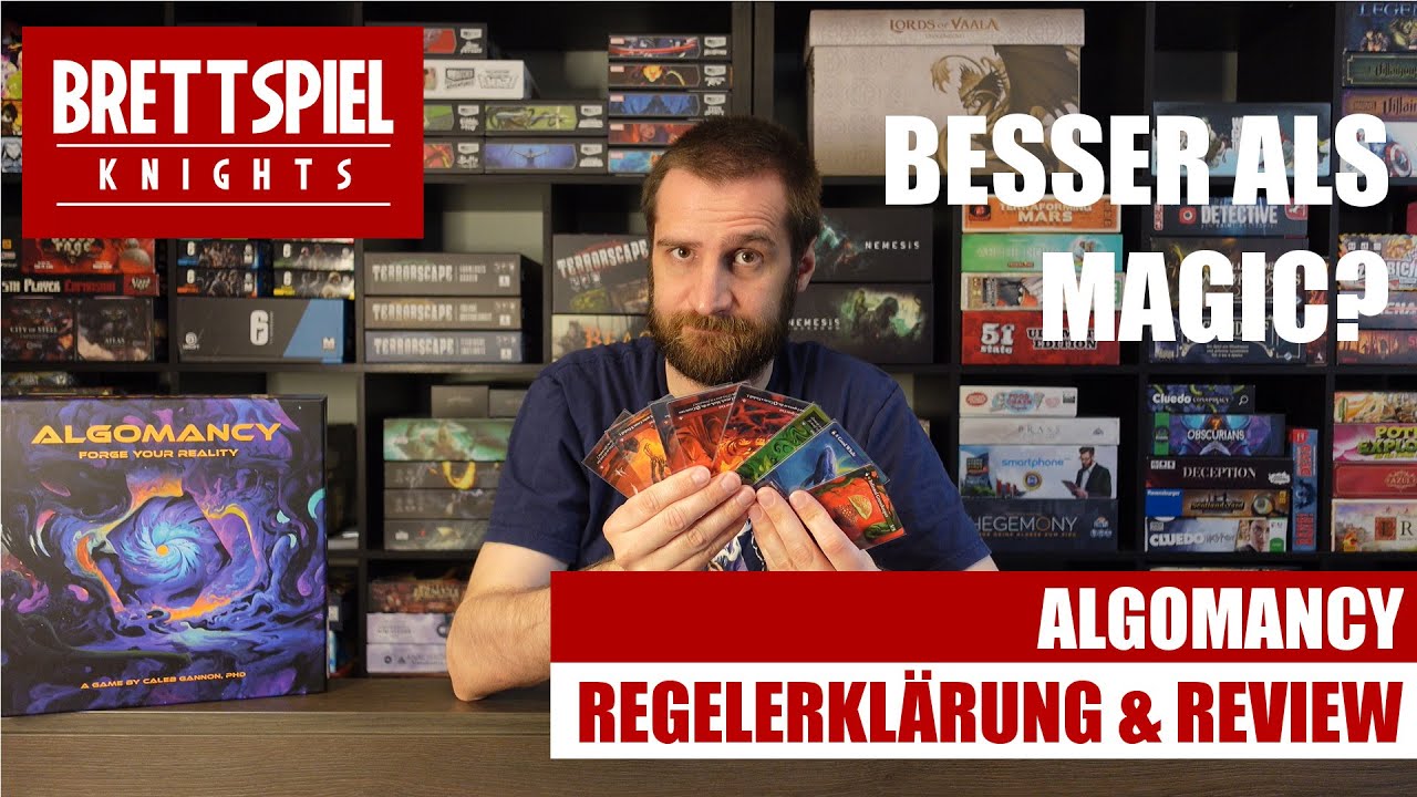 Algomancy Brettspiel - Regelerklärung und Review