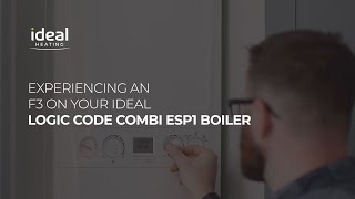 Celebrity Logic Code Combi ESP1: Experiencing an F3 on your Ideal Logic Code Combi ESP1 boiler Net Worth