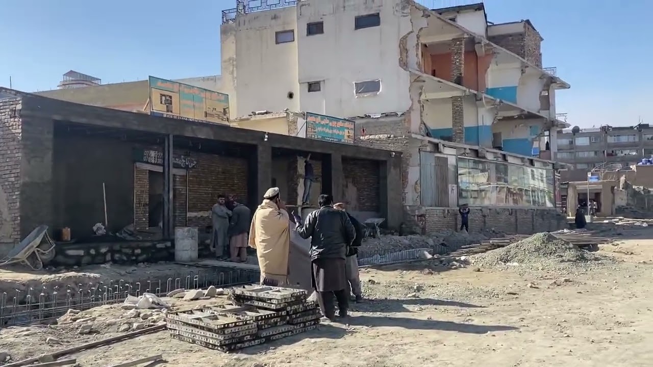 اغاز ساخت و توسعه سرک شهید دهبوری الی سیلو