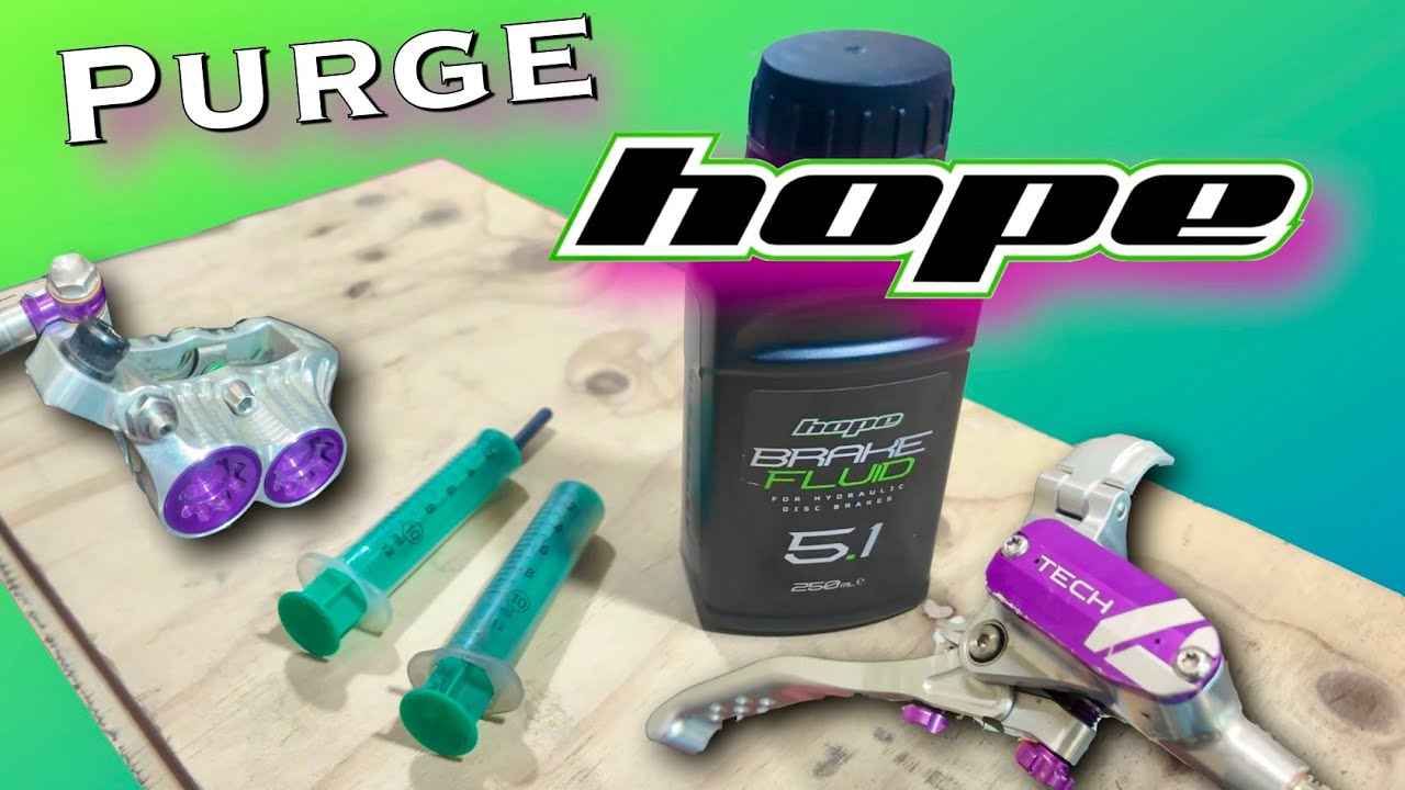 Frein HOPE tech4 V4 La purge dans tous les sens... ↕️ 🦾