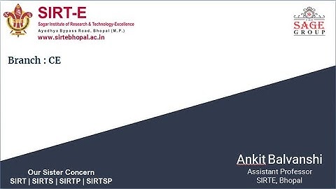 THESIS AND ITS PARTS - PART I | ASST PROF ANKIT BALVANSHI | SIRTE BHOPAL