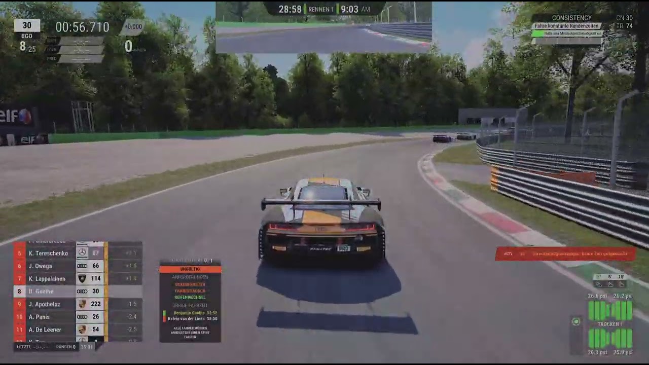 Singleplayer Audi Monza Race Part 1
