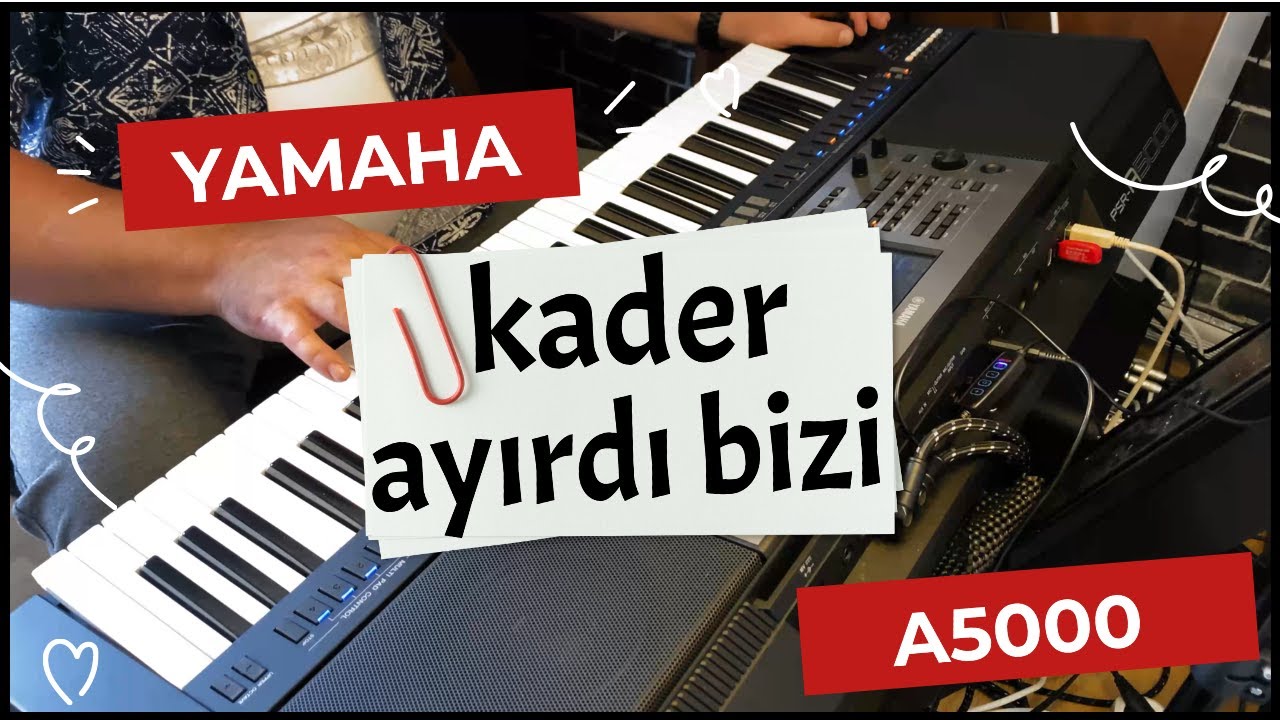 Hakan Çebi - Kader ayırdı bizi - Yamaha psr A5000