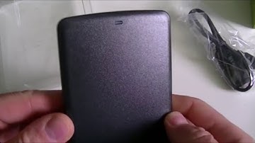 Toshiba USB3.0 Hard Drive Canvio Basics 1TB Unboxing