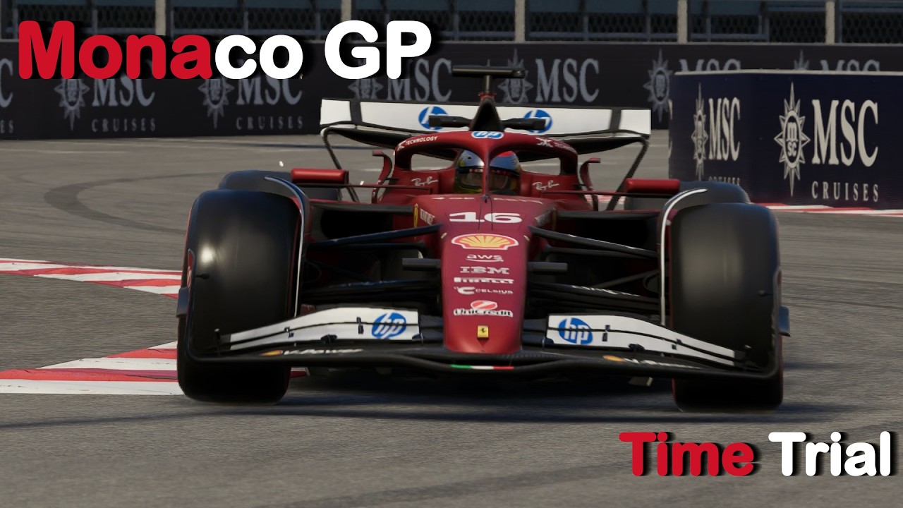 F1 25 | Ferrari SF-25 | Monaco | Time Trial