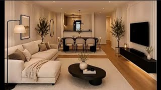 Stunning Small Livingroom Open Plan Concept Home Designs/ Interior Decor