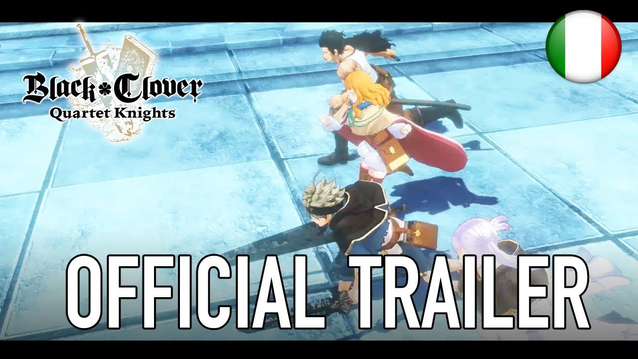 Black Clover: Quartet Knights - Official trailer (Italian)