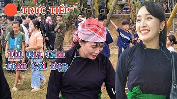 Thi Lễ Hội Cốm Dương Quỳ Ở Sân Vận Động Toàng Gái xinh Đẹp